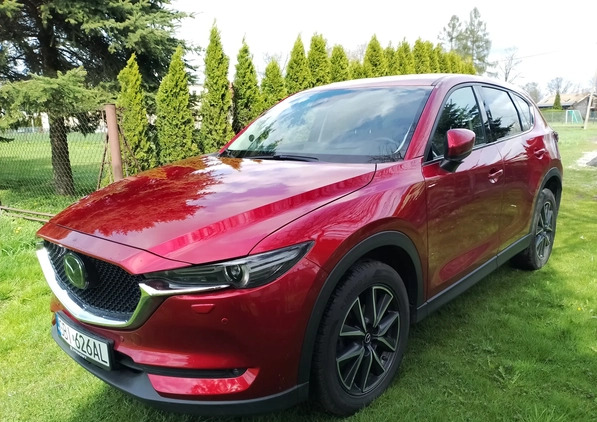 Mazda CX-5 cena 88900 przebieg: 94000, rok produkcji 2017 z Zambrów małe 436